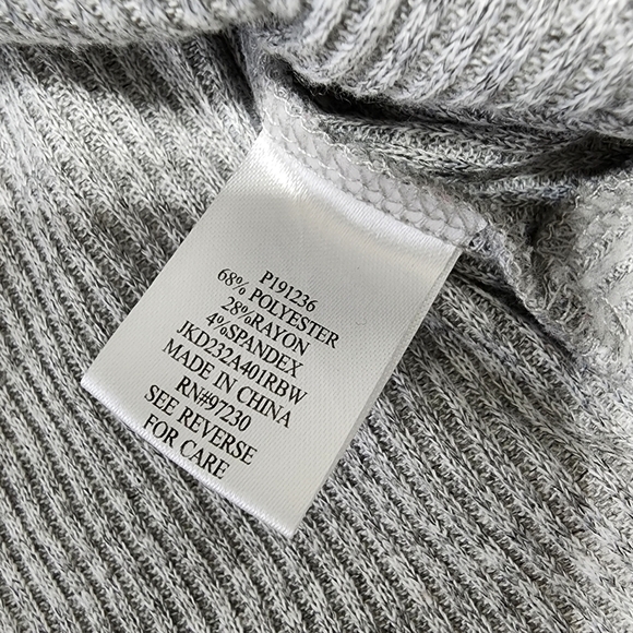 Almost Famous Cropped Twist Front Bell Sleeve Sweater - Picture 3 of 4